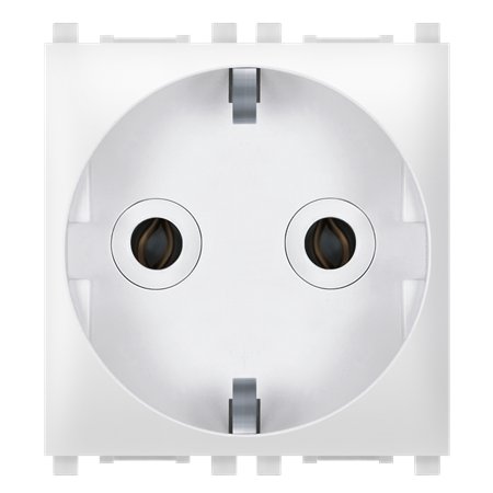 74151.0 Priključnica dvopolna EXP 2M, bela