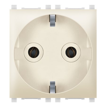 74151.9 Priključnica dvopolna EXP 2M, krem