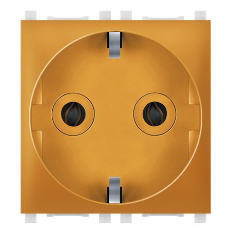 74151.N Priključnica dvopolna EXP 2M, narandžasta