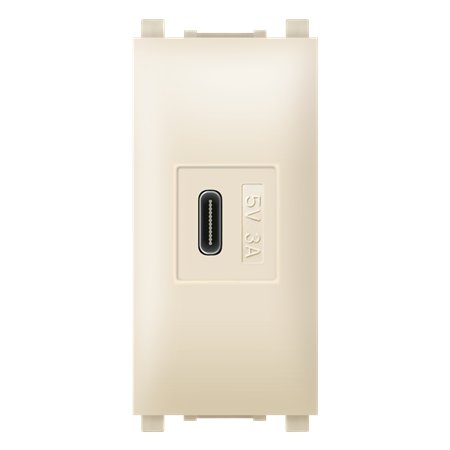 74286.9 USB C punjač EXP 1M 3A 5V, krem