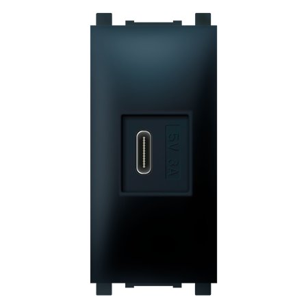 74286.E1 USB C punjač EXP 1M 3A 5V, crni soft