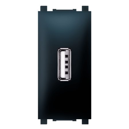 74289.E1 USB punjač EXP 2,1A 5V 1M, crni soft