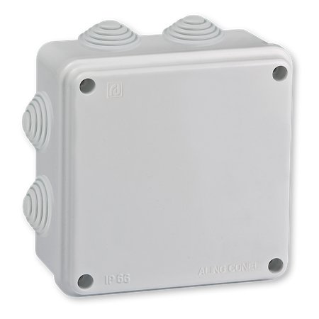 92021.11 Kutija razv. sa 8 uvoda na zid 100x100x50 IP56 ABS g/w 6