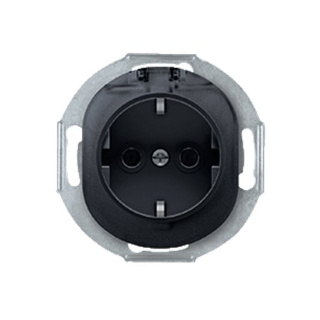 E603.E1 Priklj. dvop. bez maske EON sa porc. telom i pokl., crna soft