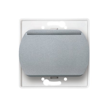 E6095.S Taster sklopka kartična bez maske EON 10A 250V~, silver