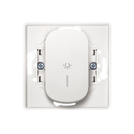 E609IU.0 Tast. skl. za svet. sa ind. bez m. EON 10AX 250V~ u/t., bela