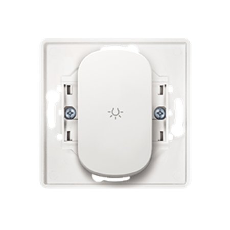 E609U.0 Taster skl. svetlo bez maske EON 10AX 250V~ uski taster, bela