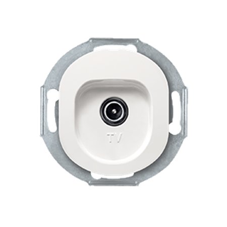 E612I.0 Priklj. antenska bez maske EON TV - završna indiv., bela