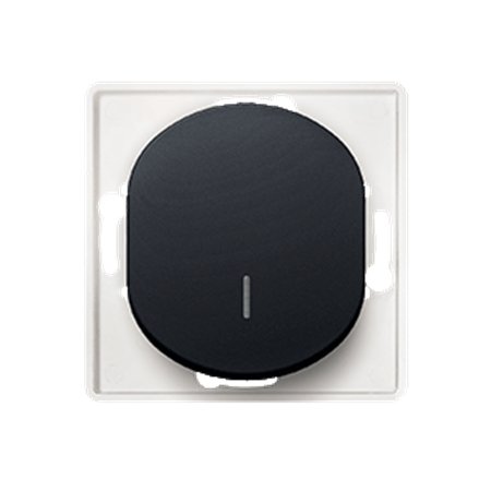 E619.E1 Sklopka jednopolna sa ind. bez maske EON 16AX 250V~, crna soft