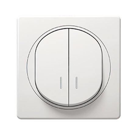 E626.00 Sklopka serijska sa indikacijom EON 10AX 250V~, bela