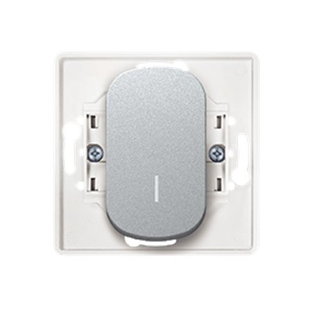 E627U.S Sklopka naiz. sa ind. bez maske EON 10AX 250V~ uski t., silver