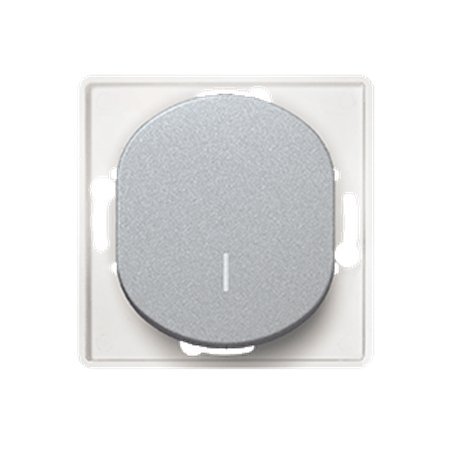 E628.S Sklopka ukrsna sa ind. bez maske EON 10AX 250V~, silver