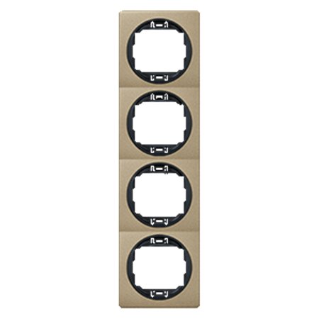 E6714.G2E Maska četvorostruka EON - vertik., br. nikal sa crnim nos.