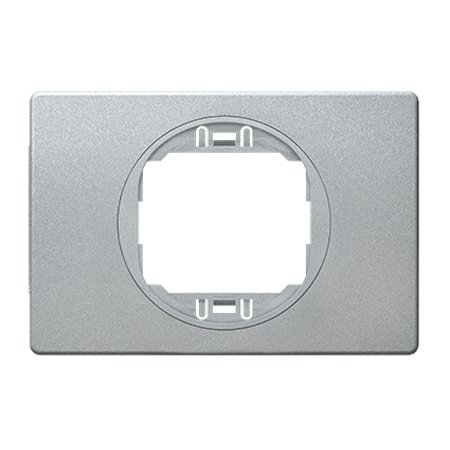 E6803.SS Maska jednostruka EON 80x120, silver sa silver nosačem