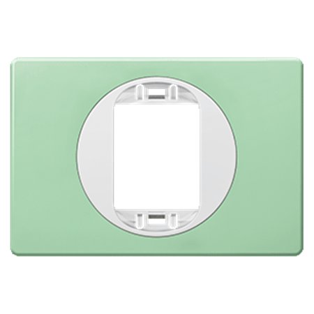 E6803U.70 Maska jedn. EON 80x120 za uski t., pastel zel. sa belim nos.