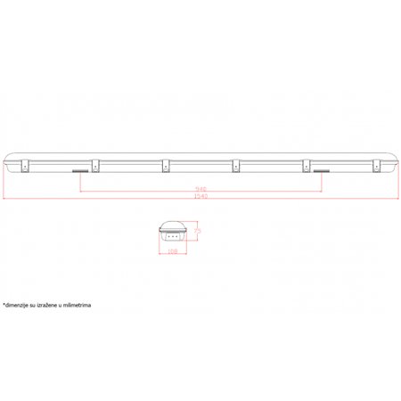 VODODIHT LED LG258A 56W 6500K IP65