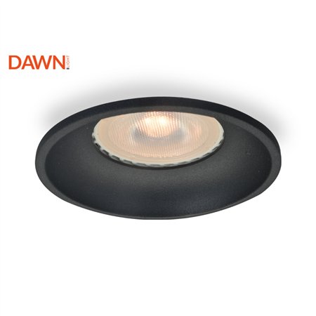 Okrugla rozetna u crnoj boji