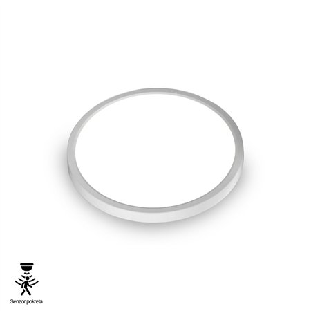 LED plafonjera sa senzorom pokreta koji je skriven u kućištu plafonjere