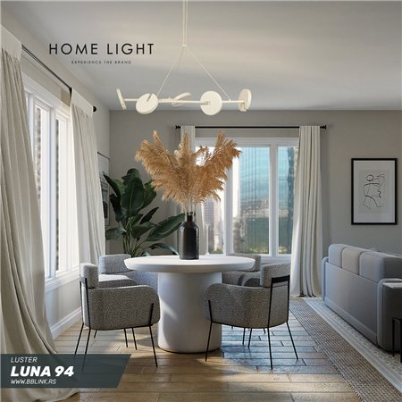 LUNA 94 LUSTER 52W 3200K BELA