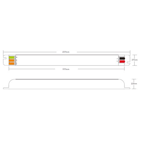 DAWN LED NAPAJANJE SLIM 24V 200W 200WHH-24