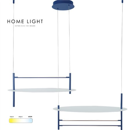 SOLEA 28 LUSTER 34W 3000/4000/6000K BELA/PLAVA