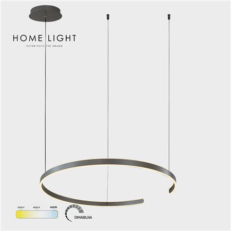 SOLEA 44 LUSTER 48W 3000/4000/6000K SIVA DIMABILAN