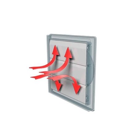 Žaluzina za dekoraciju dovodnih i odvodnih ventilacionih sistema