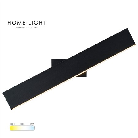 SOLEA 16 ZIDNA LAMPA 10W 3000/4000/6000K CRNA