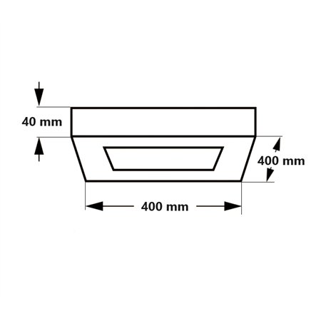 LED PANEL N/Z KNS5-36W 3000/4000/6000K