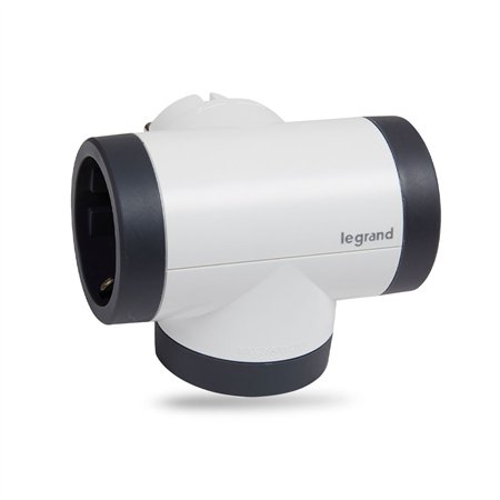 LG 694521 ADAPTER ROTIRAJUĆI 3X2P+E (BELA/T.SIVA)