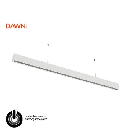 DAWN LED SVETILJKA LL40120 20/30/40W CCT BELA 1,2 met