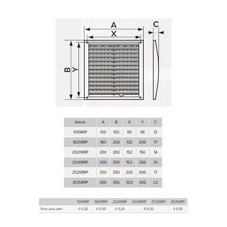 ERA ŽALUZINA 1825RRP BELA