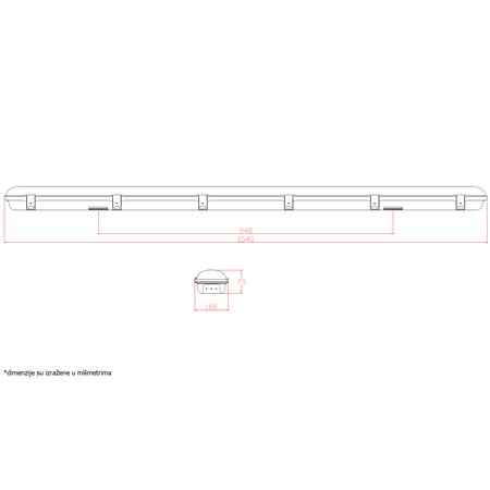 VODODIHT LED LG258A 56W 4000K
