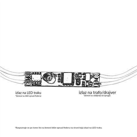 Touch dimer - LED prekidač.