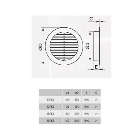 ERA ŽALUZINA 12RKS BELA PVC(KRO)