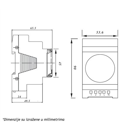 TAJMER ŠINSKI MEHANIČKI SUL181D