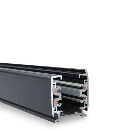 TROSTEPENA ŠINA 1M WSO-19B CRNA