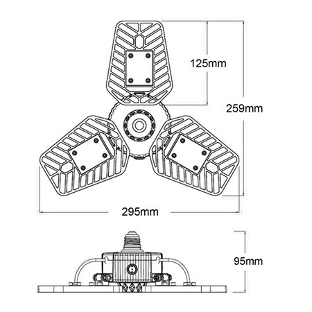LED reflektor BR-FL60W