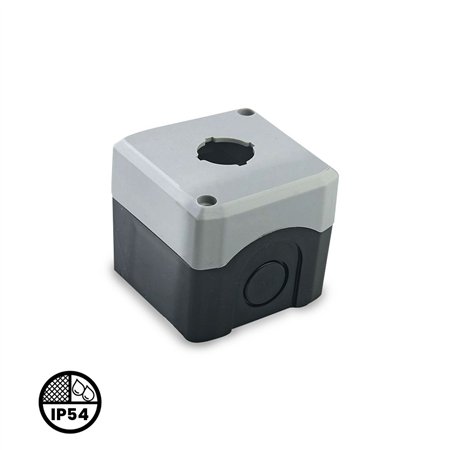 Kutija za tastere i prekidače u IP54 zaštiti.