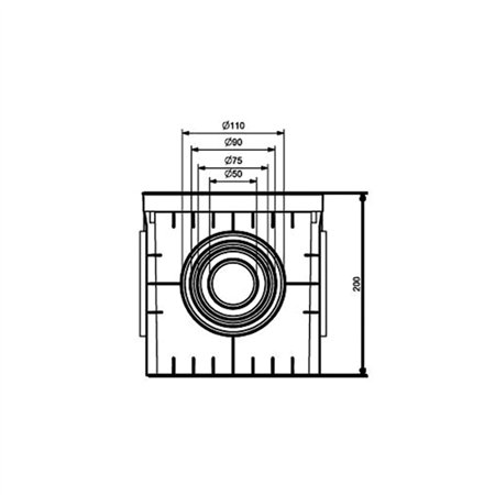 PODNA PVC KUTIJA 30X30 MD9100