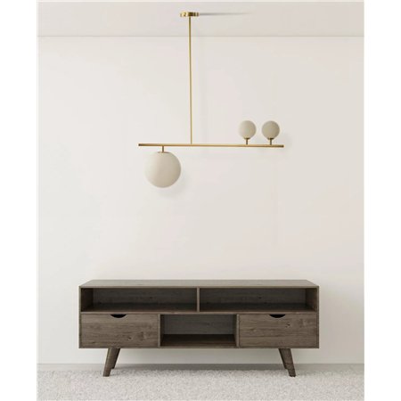 VESTA 306 LUSTER 1*E27+2*G9 antique brass