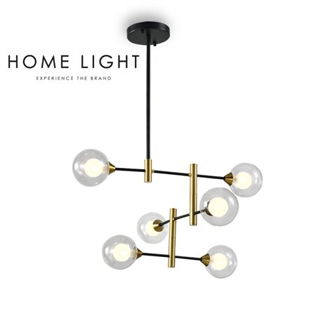 VESTA 321 VISILICA 6*G9 MESING/CRNA