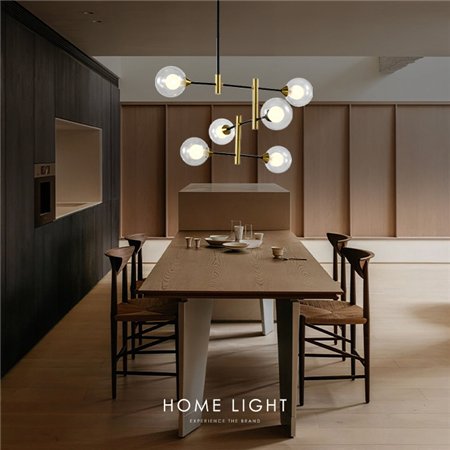 VESTA 321 VISILICA 6*G9 MESING/CRNA