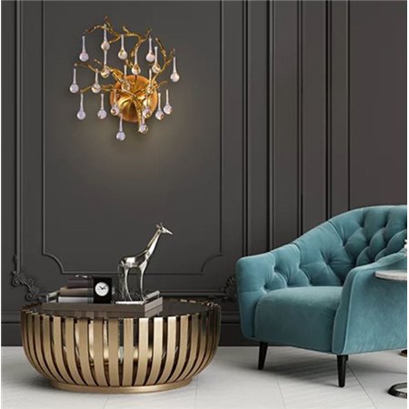 LUNA 168 ZIDNA LAMPA 2*G9 BRONZA