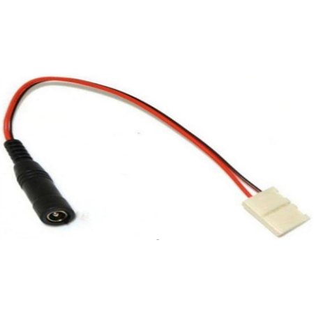 KONEKTOR ZA JEDNOBOJNU TRAKU 8mm IP65 sa kablićem