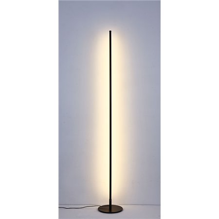 VESTA 364 PODNA LAMPA 18W 3000K CRNA