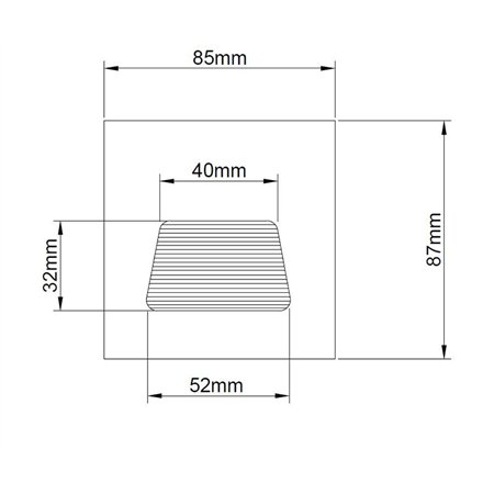 LED SVETILJKA JM 043 ZIDNA 3W 3000K IP65 BELA