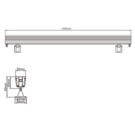 Led washer reflektor
