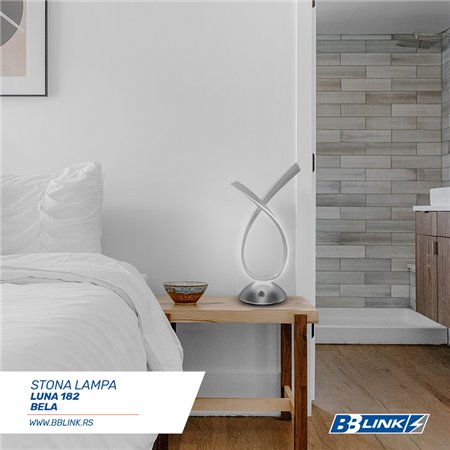LUNA 182 STONA LAMPA 20W 3000K BELA