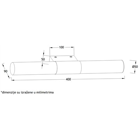 Zidna lampa modernog dizajna